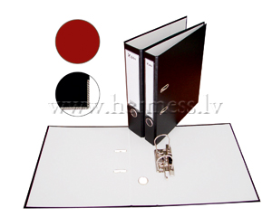 Mape reistrs 50/A4 glancts PVC+paprs, sarkans